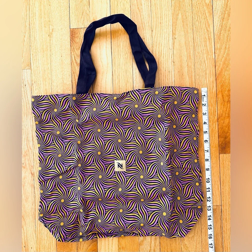 Nespresso Tote Bag Reversible Festive 2025 Limited Edition NWT